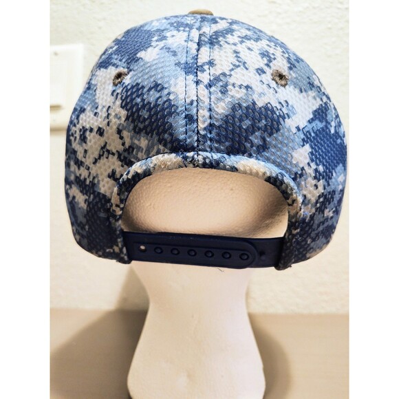 Collegiate Vtg FLORIDA GATORS Adjustable Snapback Hat Cap Digital Style Camo - Picture 5 of 10